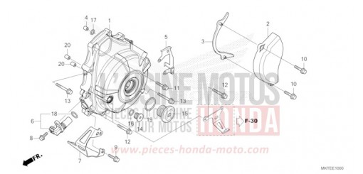 A.C. GENERATOR COVER ADV750S de 2025